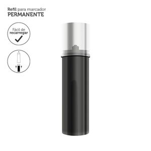 Refil P/Marcador Permanente 3.5ml Preto Keep Cx C/12Un Mr012