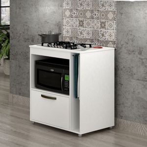 Balcão Para Cooktop E Forno Bia Chf Branco