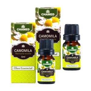 Óleo Essencial De Camomila Alemã Ou Camomila Azul 5ml 100%