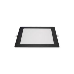 Painel Led 18w 6.500k Quadrado 218mm Alumínio Bivolt Preto