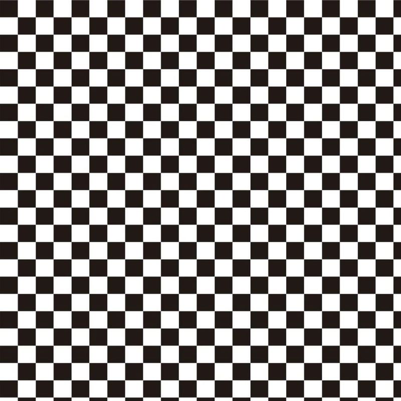 Decalque da parede de vinil xadrez xadrez xadrez preto branco