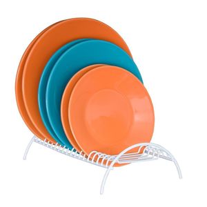 Suporte Para Pratos Aço BrancoComporta De 15 A 17 Pratos