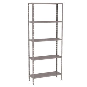 Estante Aço 5 Prateleiras Eaf014 Cinza