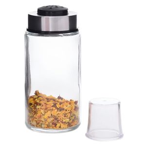 Pote De Vidro Para Temperos 200Ml C/ Tampa Dosadora