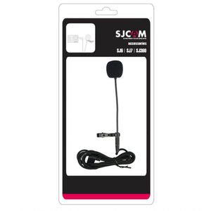 Microfone Lapela Externo Longo Original SJCAM SJ6 / SJ7 / SJ360