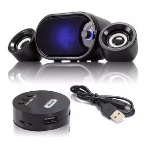 Caixa De Som Subwoofer 2.1 Usb/sd/bluetooth 11w P/ Pc Kp-6018bh