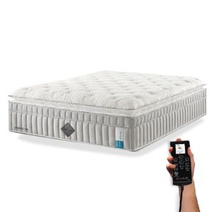 Colchão De Látex Híbrido Qgel Com Cobre King 193x203cm