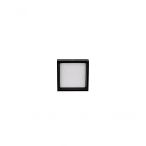 Plafon De Sobrepor Recuado Deep 18w 3000k Preto