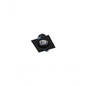 Embutido Easy Mr16 Evo 4,5w Recuado Direcionavel Preto Com Led Integrado