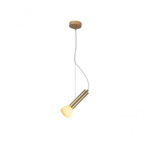 Pendente Aiko Lt013-wh Ouro Fosco + Branco