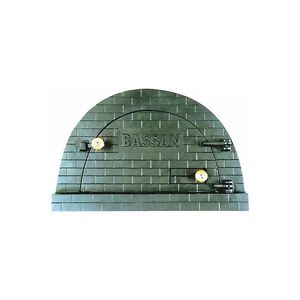 Porta Forno Ferro Fundido P/ Pizza Bassan 37X53,5Cm
