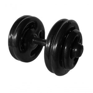 Dumbbell Emborrachado Treinamento Funcional Academia 26Kg
