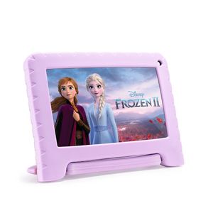 Tablet Multilaser Frozen Com Controle Parental 32gb 7" Case Rosa