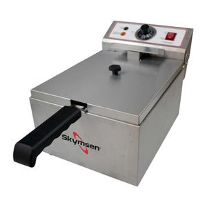 Fritador Elétrico 5 Litros 1 Cuba Inox Fe-10-n 220v - Skymsen