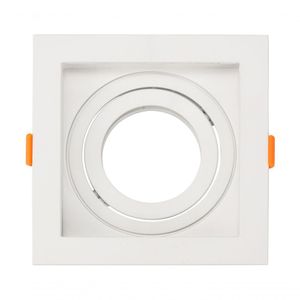 Spot Par20 De Embutir Recuado Quadrado Par 20 Cor Branco