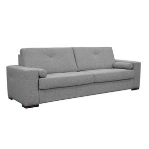 Sofá Lancer 3 Lugares 200 Cm - D'monegatto Cor Linho Cinza Mescla