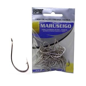 Anzol Maruseigo Nickel Prateado Marine Sports N020 C/25