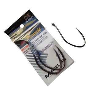Anzol Pinnacle 2x Strong Cat Fish Black 10/0 (03un) - Grandes