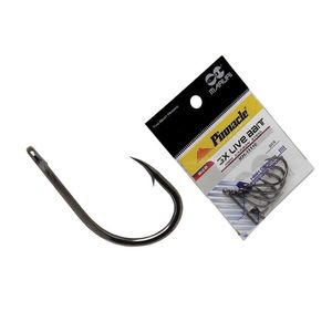 Anzol Pinnacle 3x Live Bait Black C/20 N10 Pacu Piapara Piau