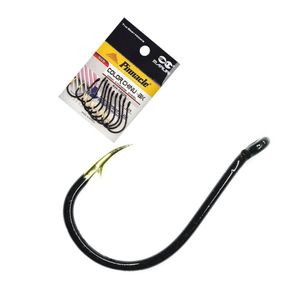 Anzol Pinnacle Chinu Black Ponta Dourado N02 C/10un Piapara