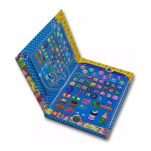 Tablet Infantil Galinha Pintadinha Educativo Azul