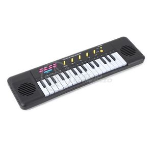 Mini Teclado Infantil Piano 32 Teclas Preto