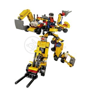 Brinquedo Blocos De Montar Transformer Compatível Com Lego
