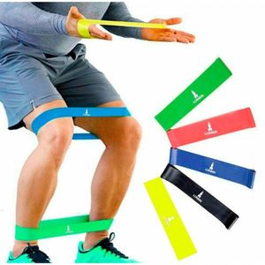 Kit 5 Faixas Elásticas Exercícios Pilates Ginástica