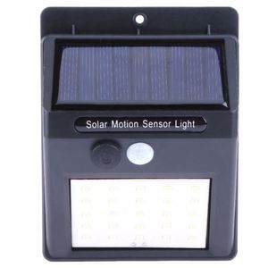 Kit 6 Luminária Solar De Parede 25 Led Sensor De Movimento
