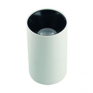 Spot Sobrepor High End Redondo Dicroica Gu10 Cor Produto Branco