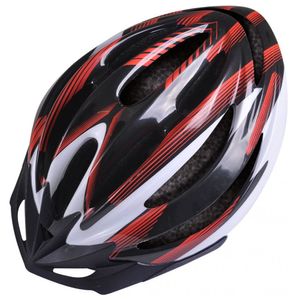 Capacete Poker Bike Cilcismo Out Mold 09058 P Vermelho
