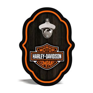 Abridor De Garrafa Parede Harley Davdson