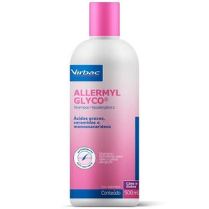 Shampoo Allermyl Glyco Hipoalergênico Virbac 500ml