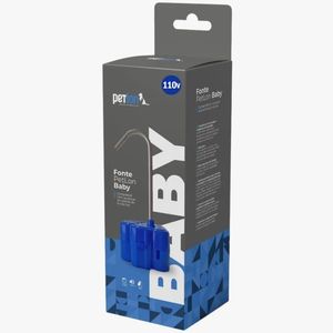 Torneira Pet Fonte água Petlon Baby Cães E Gatos Azul 110v