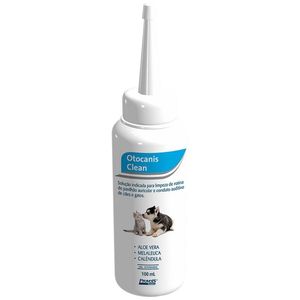 Otocanis Clean 100ml Limpeza De Orelha Cães E Gatos Provets