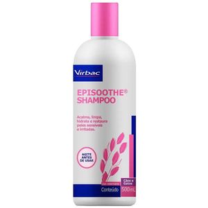 Episoothe Shampoo Virbac Peles Sensíveis Cães E Gatos 500ml