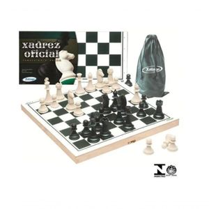 Jogo De Xadrez Com Peças Oficiais - Xalingo - 60009