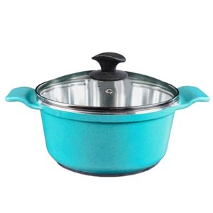 Caçarola Azul Turquesa Alumínio Usinado Javali Aa 26Cm