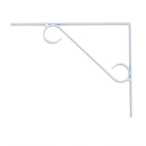 Cantoneira Branca Suporte De Parede Prateleira Em S 30X50Cm