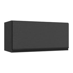 Armário Aéreo Cozinha 70 Cm 1 Porta Mp3681.895 Preto
