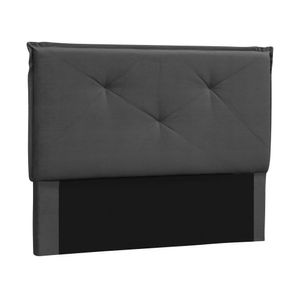 Cabeceira Para Cama Box Vic Solteiro 90Cm Cinza