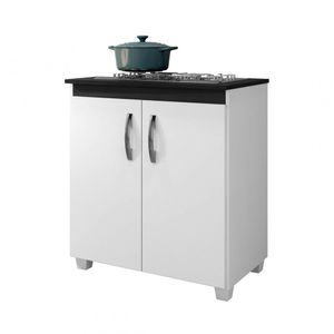 Balcão Cooktop 4 Bocas Fox Arte Móveis Branco