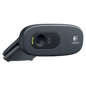 Web Cam Logitech C270 Hd 720P 3 Megapixels Com Microfone