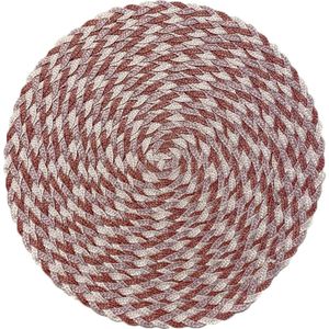 Americano Requinte Mescla Para Mesa Redondo 38cm Rosê