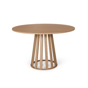 Mesa De Jantar Redonda 4 Lugares 90cm Tália Jade - Straub Web