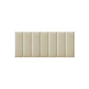 Cabeceira Casal Box Estofada Para Colchão 138X188Cm Rony 140Cm Veludo Bege - Cor: Preto