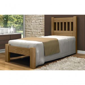 Cama Solteirão Pérola Angelim Pedra/Tauari Imbuia