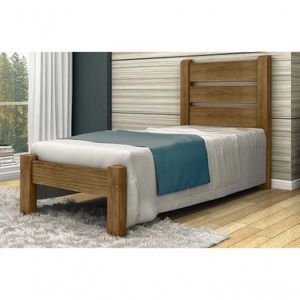 Cama Solteirão Berlim Angelim Pedra/Tauari Imbuia