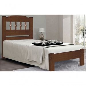 Cama Solteirão Viena Angelim Pedra/Tauari Castanho