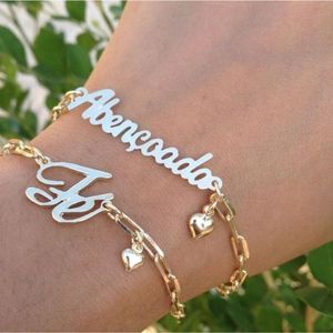 Pulseira Fé Ou Abençoada Elo Cartier Banho De Ouro